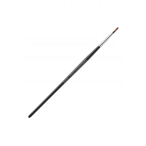Brush for gel nail modeling A (size: 2/E pile: nylon wooden black handle) Kodi Professional