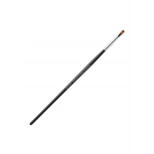 Brush for gel nail modeling B (size: 3/E pile: nylon wooden black handle) Kodi Professional