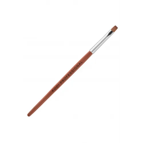 Brush for gel nail modeling (size: 6/F pile: nylon wooden handle) Kodi Professional