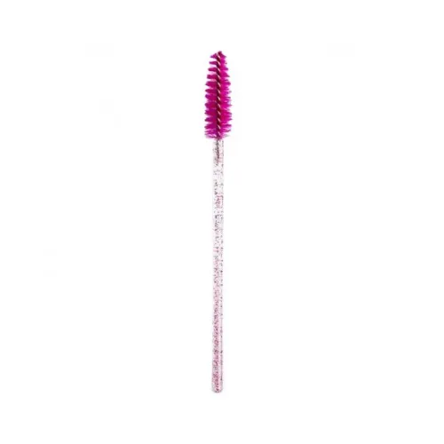 Brush for mascara/eyelashes/eyebrows pink, material: Nylon Kodi Professional