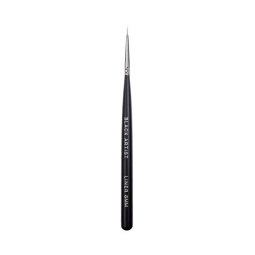 Brush Liner 8mm for gel nail painting (handle: black pile: nylon) Kodi Professional