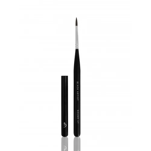 Brush Round #7 for gel modeling of nails (handle: black pile: nylon) Kodi Professional