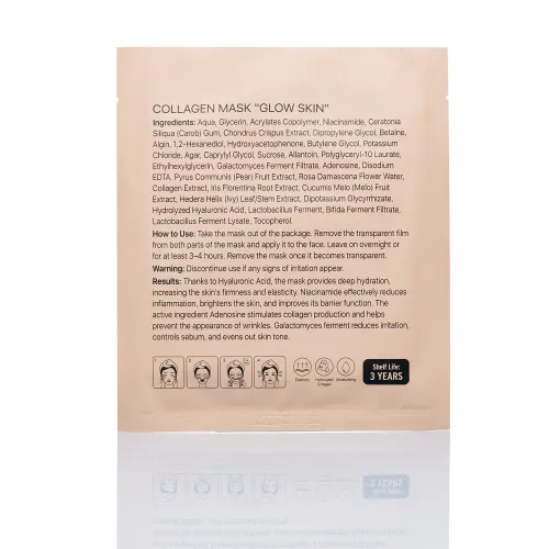 Collagen mask Skin radiance, 34 g Kodi Professional