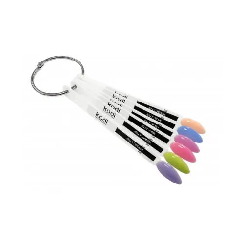 Color base coat palette Jelly Kodi Professional 6 tips
