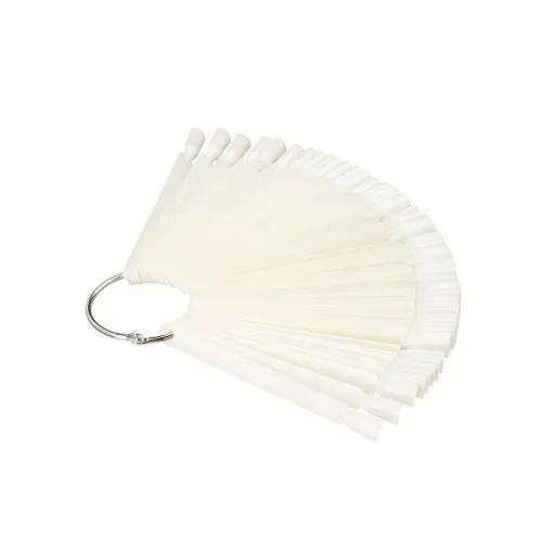 Demonstration palette-fan for gel polish (shape: oval color: natural) Kodi Professional quantity: 50 pcs/pack