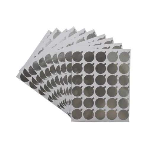 Disposable Aluminum Foil Adhesive Stickers (300 per pack) Kodi Professional