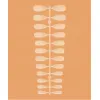 Gel Tips for Extensions Medium Almond Kodi Professional quantity: 240 pcs/pack