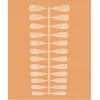Gel Tips for Extensions Medium Stiletto Kodi Professional quantity: 240 pcs/pack