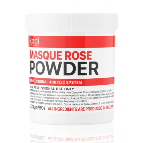 Masque Rose Powder Kodi Professional 224 g