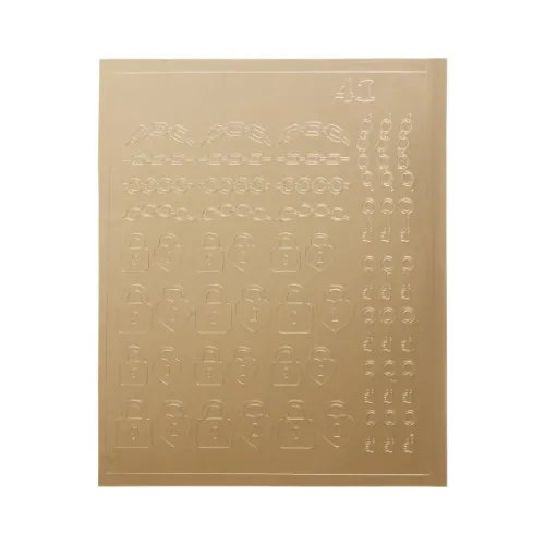 Metallized Stickers #41 Kodi Professional