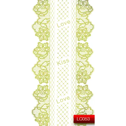 Наклейка  Nail Art Stickers LC053 Gold Kodi Professional