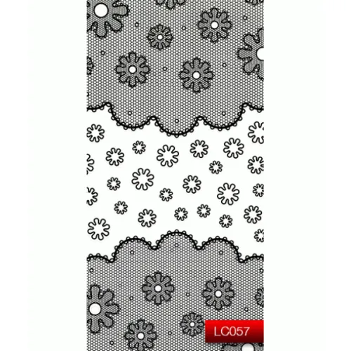 Наклейка  Nail Art Stickers LC057 Black Kodi Professional