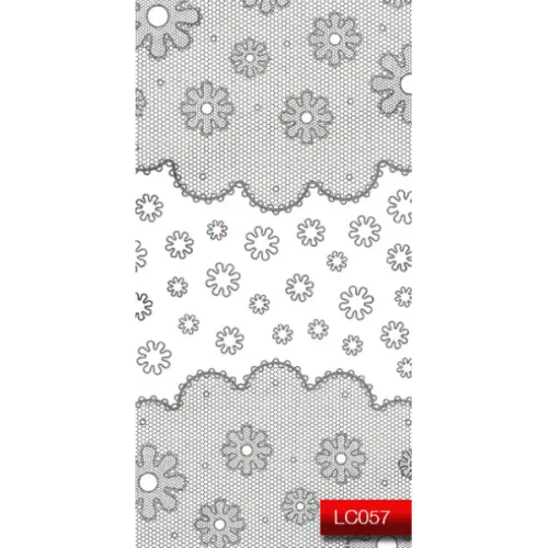 Наклейка  Nail Art Stickers LC057 Silver Kodi Professional