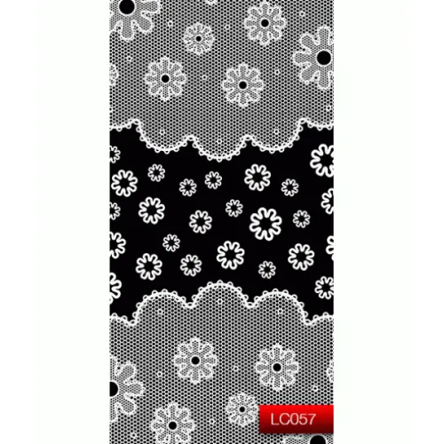 Наклейка  Nail Art Stickers LC057 White Kodi Professional