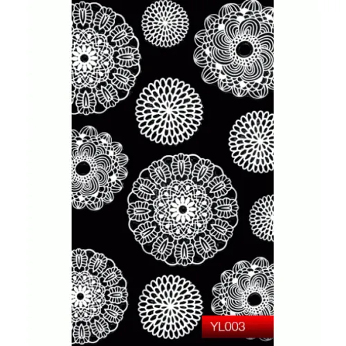  Nail Art Stickers YL003 White Kodi Professional