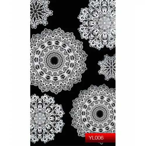  Nail Art Stickers YL006 White Kodi Professional