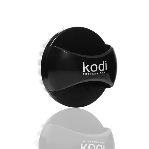 Nail dust brush black (round) Kodi Professional