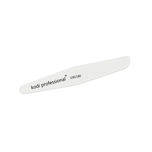 Nail file Rhombus White Kodi Professional, abrasiveness 100/180