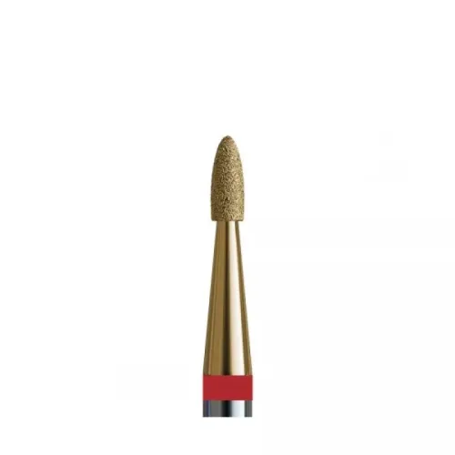 No. 128 V104.243.514.014_Z (small diamond flame drill bit (cutter) 243 d. 1.4 mm with zirconium coating) Kodi Professional abrasiveness (hardness): soft