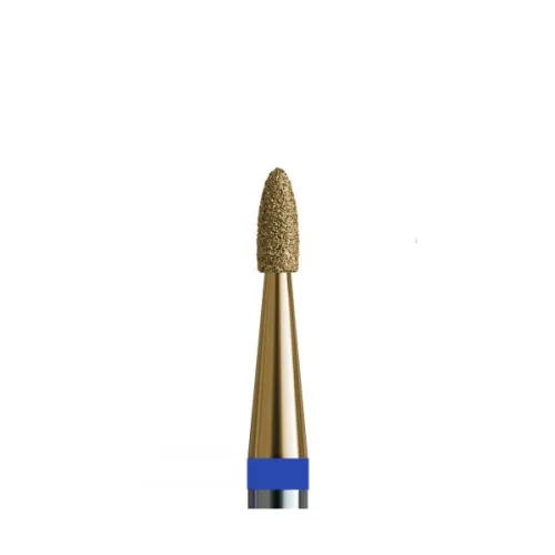 No. 144 V104.243.524.014_Z (small diamond flame drill bit (cutter) 243 d. 1.4 mm with zirconium coating) Kodi Professional abrasiveness (hardness): medium