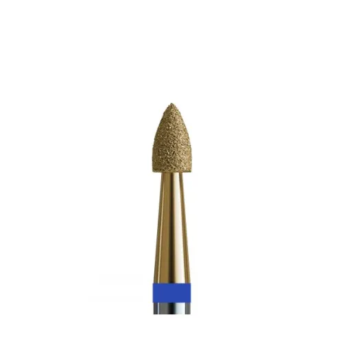 No. 152 V104.243.524.023_Z (small diamond flame drill bit (cutter) 243 d. 2.3 mm with zirconium coating) Kodi Professional abrasiveness (hardness): medium
