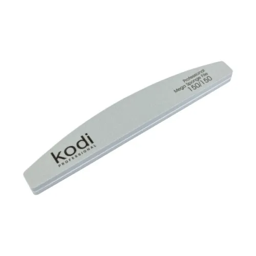 No. 158 Crescent-shaped buff nail file, abrasiveness 150/150, Kodi Professional