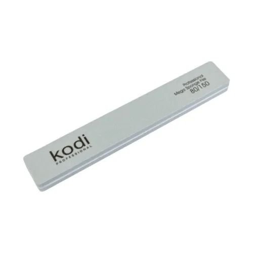 No. 161 Rectangular buff nail file, abrasiveness 80/150, Kodi Professional