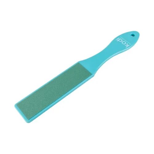No. 191 Pedicure file abrasiveness: 120/180 color: blue/green dimensions: 270*42*6 mm Kodi Professional, abrasiveness 120/180