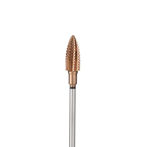 No. 275QSG HP.060 (Carbide Corn drill bit 275, d = 6.0 mm, gold titanium coating) Kodi Professional Abrasiveness (Hardness): Hard