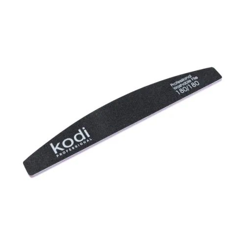 No. 37 Crescent-shaped nail file, abrasiveness 180/180, Kodi Professional