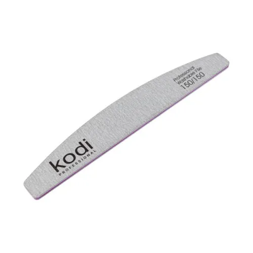 No. 91 Crescent-shaped nail file, abrasiveness 150/150, Kodi Professional