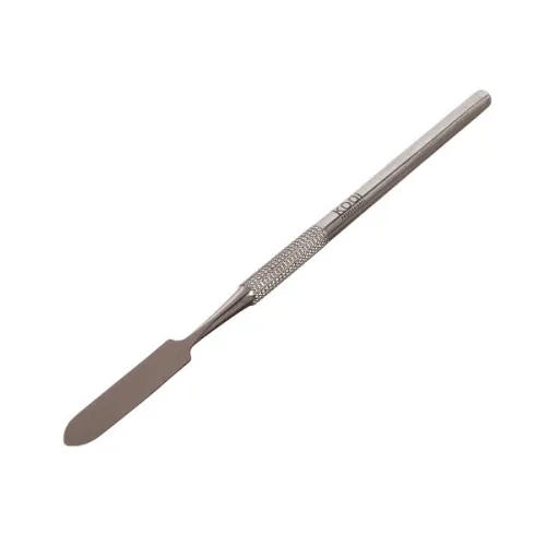 One-sided cosmetic spatula color: silver Kodi Professional dimensions: 1 * 3.8