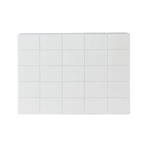 Set of Mini Buffs 120/120, Color: white (50pcs/pack) Kodi Professional