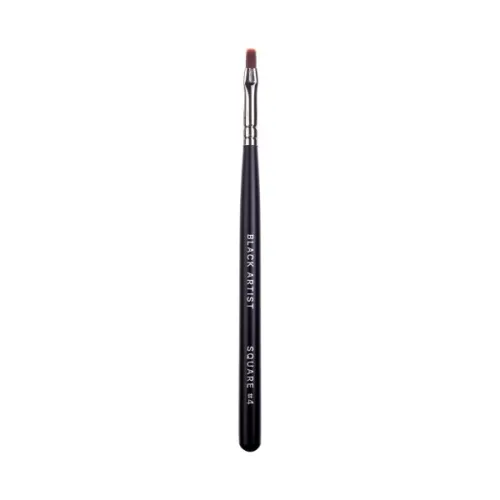 Square Brush #4 for Rectangular Gel Nail Modeling (Handle: Black Hair: Nylon) Kodi Professional