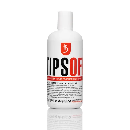 Tips Off - liquid for removing artificial nails Kodi Professional 500 ml