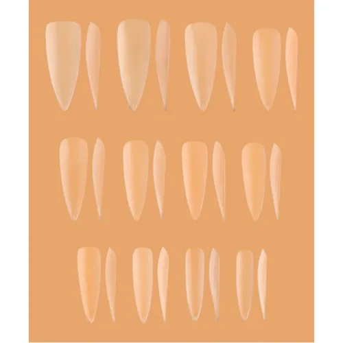 Top forms for modeling nails Extra Long Stiletto Kodi Professional quantity: 240 pcs/pack