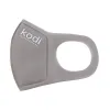 Two-layer neoprene mask without valve, grey Kodi Professional