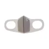 Two-layer neoprene mask without valve, grey with logo Kodi Professional