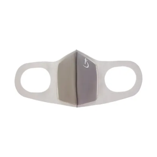 Two-layer neoprene mask without valve, grey with logo Kodi Professional