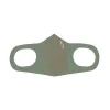 Two-layer neoprene mask without valve, khaki with logo Kodi Professional