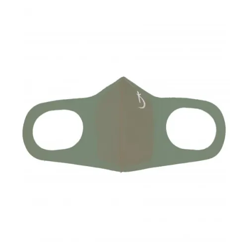 Two-layer neoprene mask without valve, khaki with logo Kodi Professional