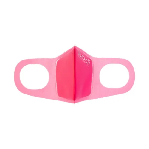 Two-layer neoprene mask without valve, pink Kodi Professional