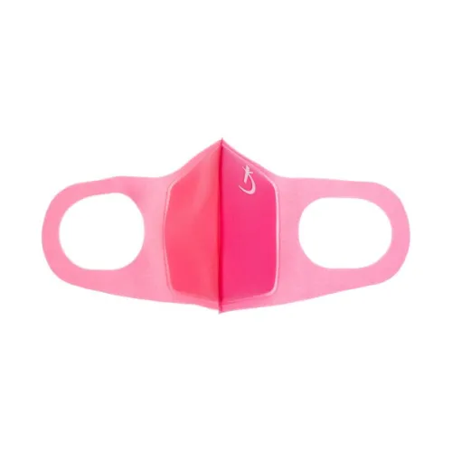 Two-layer neoprene mask without valve, pink with logo Kodi Professional