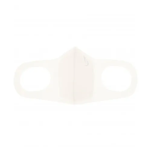Two-layer neoprene mask without valve, white with logo Kodi Professional