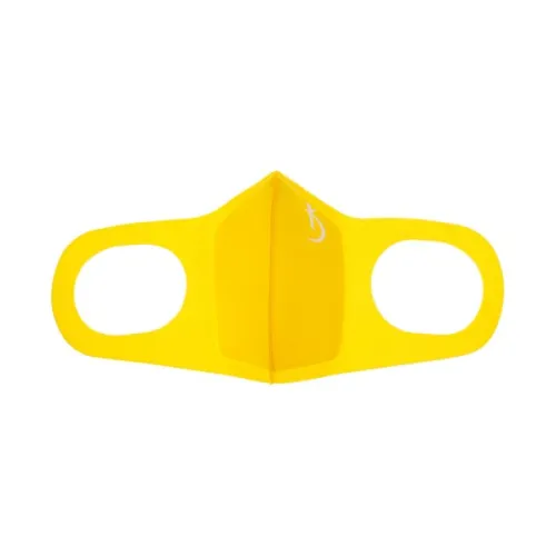 Two-layer neoprene mask without valve, yellow with logo Kodi Professional