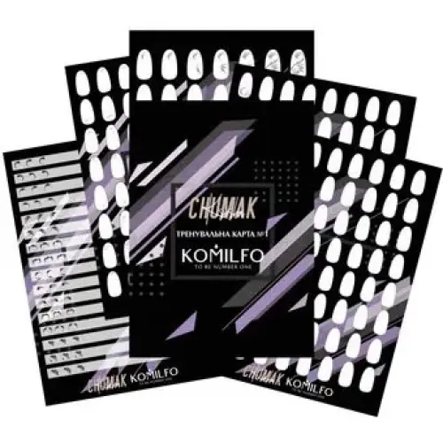 A set of training cards for monograms Komilfo & Ksusha Chumak