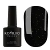KOMILFO Esmalte en gel Deluxe Series Black Gold 8 ml
