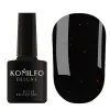 KOMILFO Гель-лак Deluxe Series Black Red 8 мл
