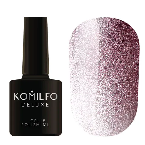 Gel Nail Polish Komilfo 9D Cat's eye Nude 004, 8 ml