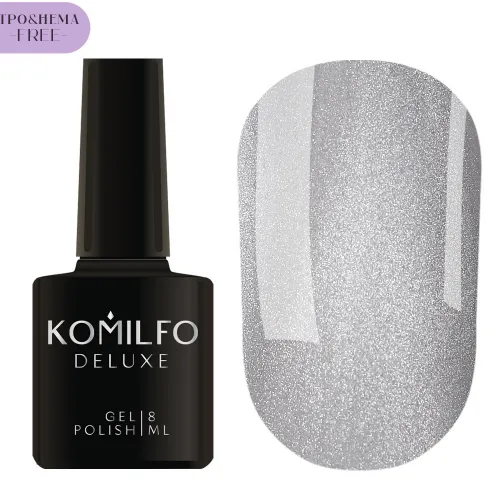 Gel Nail Polish Komilfo Silk Cat eye No. 002 HEMA/TPO free, 8 ml